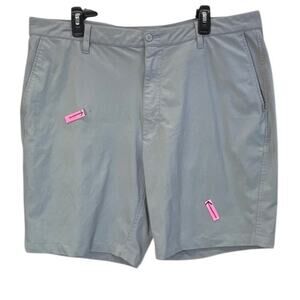 FJ Foot Joy Mens Gray 40 Inseam 8.5 Golfer Pockets Short TINY FLAWS